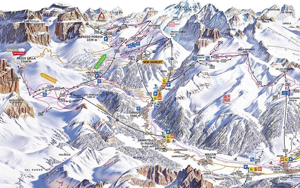A Un Passo Dagli Impianti - Penia Di Canazei Extérieur photo
